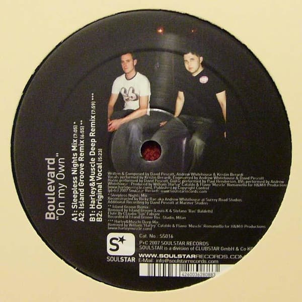 On My Own — Soulstar Records
